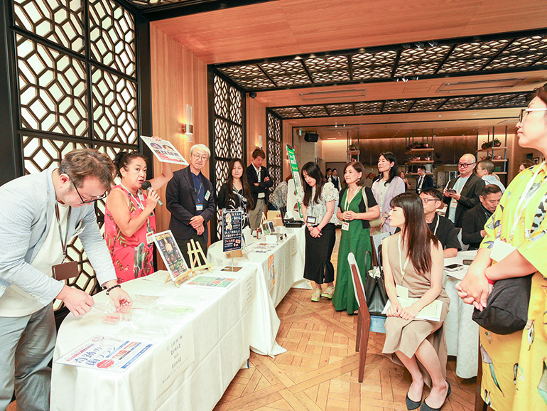 ブースも毎回盛況です