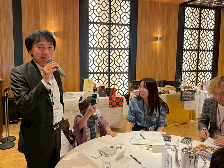 一人20秒の大車座PRタイム